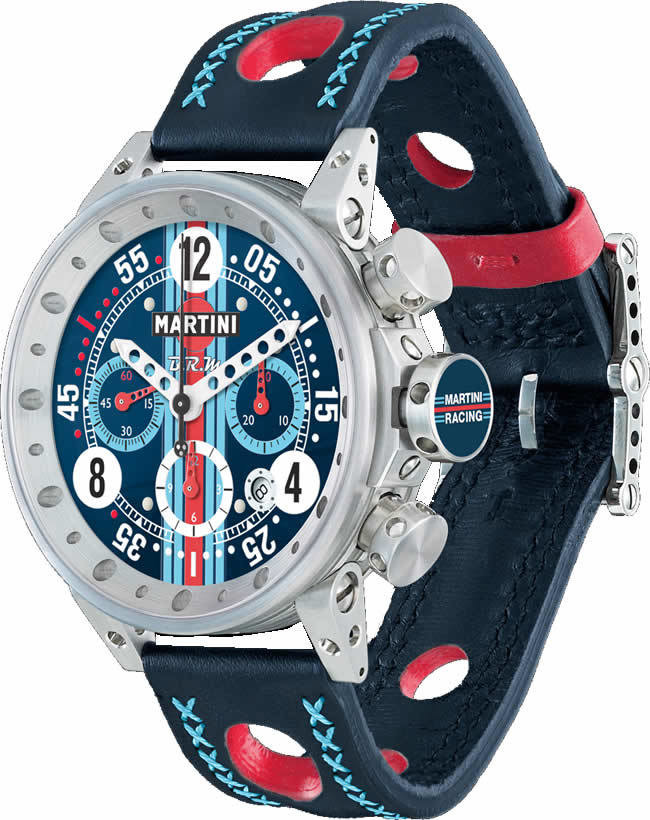 BRM Martini Racing Navy blue Dial Limited Edition V12-44-MR-02 replica watches